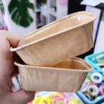 Molde Para MINI BUDIN Kraft. Apto Horno. x 10 Unidades. - Imagen 2