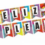 Banderin Feliz Cumpleaños BANG!! Multicolor