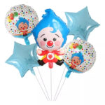 Set Globos Personajes PLIM PLIM   Importados x 5 Unidades