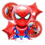 Set Globos Personajes Hombre Araña  Importados x 5 Unidades