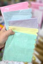 Servilletas Scallop Colores PASTELES x 20 Unidades.