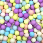 Drops Mix Sprinkles Comestibles Perlas Pasteles Mate Multicolor Extra Grandes 14 mm. 50 Gramos. Importadas