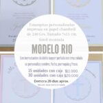 Estampas de Comunion MODELO RIO