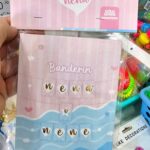 Banderin con Stamping Dorado  REVELACION DE SEXO. Nene o Nena?