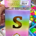Banderin Feliz Cumpleaños Con Stamping Dorado DEGRADE DE COLORES PASTEL . ALB