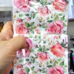 Servilletas FLOR DE ROSAS . 20 Unidades