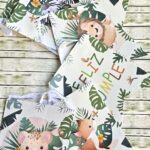 Banderin Animalitos Salvaje Selva  Mide 3Mts.