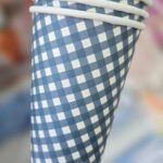 Vasos Polipapel CUADRILLE  x 10 Azulino