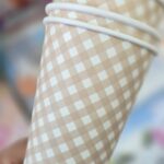 Vasos Polipapel CUADRILLE  x 10 NUDE  .