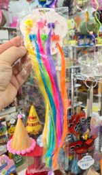 Set Extencion de Pelo Multicolor x 6 Unidades.