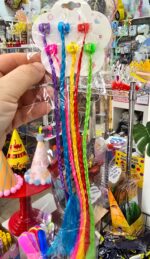 Set Extencion de Pelo Multicolor x 6 Unidades. - Imagen 2