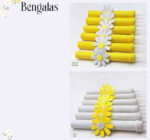 Bengala Gibreada con  Margarita Con Gibre Blanco o Amarillo. - Imagen 3