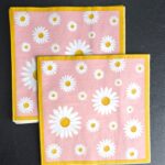 Servilletas Flores Margarita DAISY x 16 Unidades.