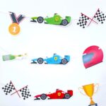 Banderin  CARRERAS AUTOS F1