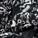 Globos NEGROS SIGNO INTERROGACION 12 Pulgadas  x 5 Unidades Importados Serpentex. Impresos 360 Grados