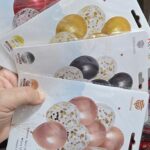 Set de Globo x 10  LATEX : Son  5 Globos  12 Pulg.  Confetti + 5 Perlados 12 Pulg. Lisos. Apto Helio. Varios Colores.