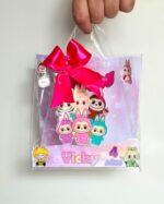 Nuevas Bolsitas Personalizadas de PVC Cristal Con Manija y Fuelle. Medida 25x25x8 cm. Motivo o Personaje a Eleccion. - Imagen 3