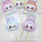 Toppers LABUBU x 5 Unidades
