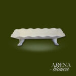 Bandeja Con Ondas Con Base SPRINKLES Rectangular PlastiCandy .Colores Blanca Negra Nude y Rosa - Imagen 4