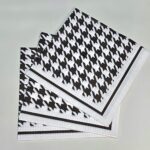 Servilletas Blanck and White x 10