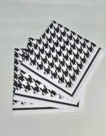 Servilletas Blanck and White x 10