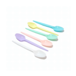 Cucharitas Comunes x 25 PASTELES MULTICOLOR Ideal Torta