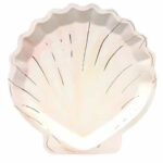 Plato de Polipapel Forma de OSTRAS x 8 Unidades