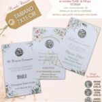 Estampas de Comunion MODELO ITALIANO SIMPLE.  Papel Entelado. Con Medalla Metal Labrada  y Caja