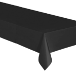 Mantel Friselina Especial NEGRO Liso 1,80 x 1,20
