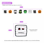 Guirnalda Halloween TRANSILVANIA . Medida 3 Mts . Trae 8 Imagenes. - Imagen 3