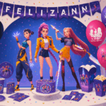 Banderin Triangulo Imagenes GUERRERAS K-POP. Trae 6 Triangulos.