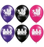 Globos Estampados GUERRERAS K-POP x 10 Unidades.