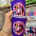 Vasos Polipapel GUERRERAS K-POP x 8 Unidades