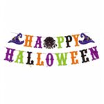 Guirnalda Banderin Happy Halloween BRUJILDA - Imagen 2