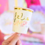 VASOS POLIPAPEL "FELIZ CUMPLE" SPRINKLES x10un. - Imagen 4
