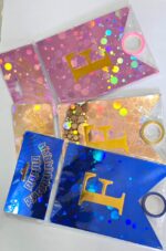 Banderin FELIZ CUMPLEAÑOS METALIZADOS HOLOGRAFICOS CIRCULOS Varios Colores. - Imagen 2