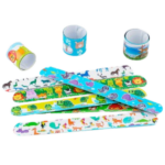 Pulseras SLAP ANIMALES (Magicas) Surtidos. x 10