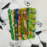 Pulseras SLAP FUTBOL (Magicas) Surtidos. x 10