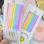 Velas Hilo Pastel x 8 Unidades