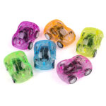 Autitos de Colores PULL BACK Cristal Multicolor x 6 Unidades. - Imagen 2