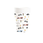 Vasos Polipapel CARRERA FORMULA 1 VINTAGE  x 8 unidades