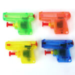 Mini PISTOLITAS DE AGUA x 4 Unidades Multicolor.