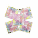 Servilletas Premiun DEGRADE PASTEL CON BORDE DRADO x 20