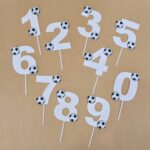 Topper Numero FUTBOL PELOTA BLANCOS