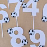 Topper Numero FUTBOL PELOTA BLANCOS - Imagen 3