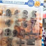 Cortante de Acero NUMEROS  Son 15 Piezas.  Miden 2,5 cm las Piezas.