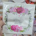 Servilletas FLORES LOVE ROSAS x 20 Unidades