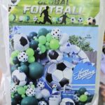 Set globo  XL ARCADA ORGANICA FUTBOL PELOTA VERDE