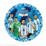Platos de Polipapel VAMOS ARGENTINA X 8