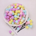 Pompones de Felpa Multicolor PASTEL x 30